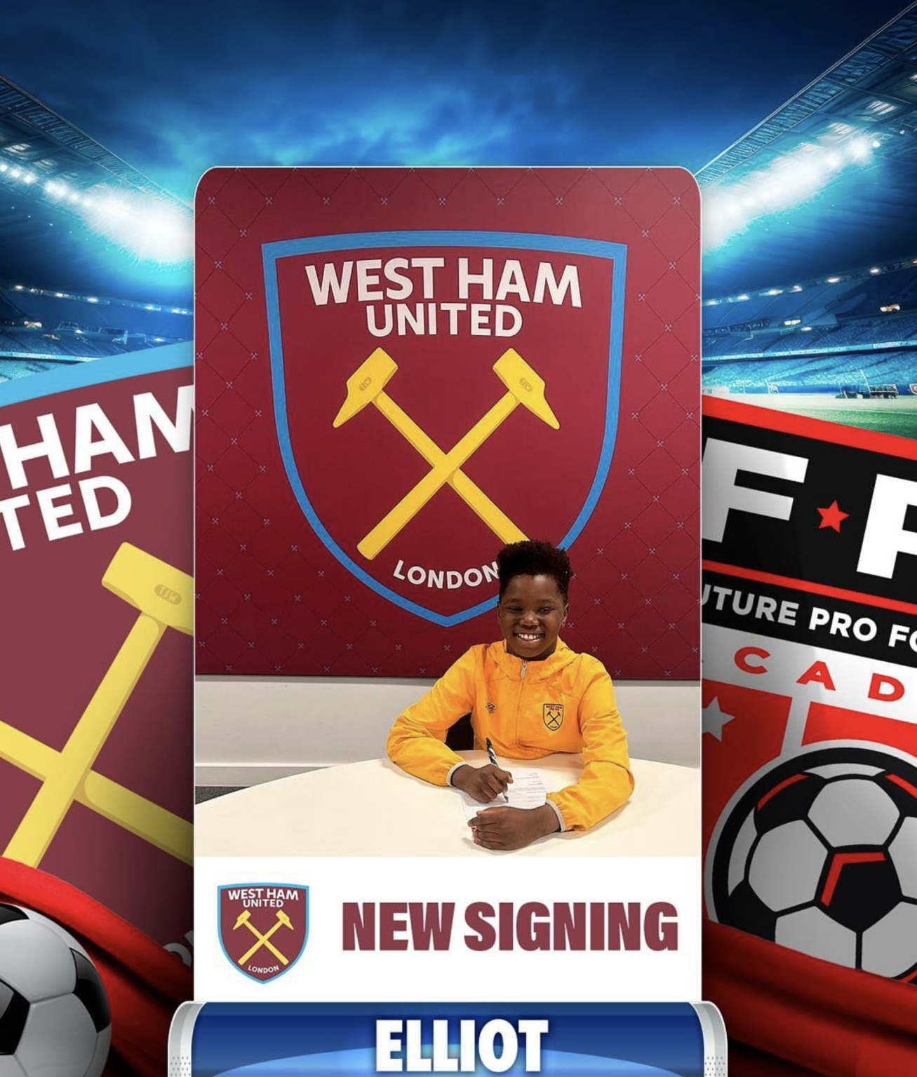 Elliot signs for West Ham united 2025